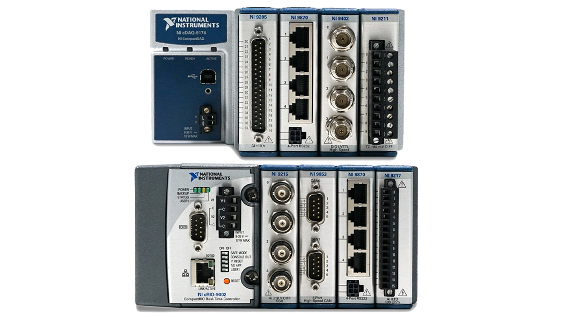 NI compactRIO NI compactDAQ