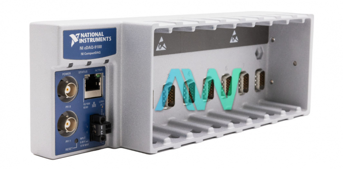 781424-01 cDAQ-9188 CompactDAQ Chassis with 8 Slots and 4 Counter/Timers | Image